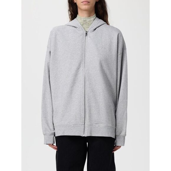 Ganni Sweatshirt Woman Grey